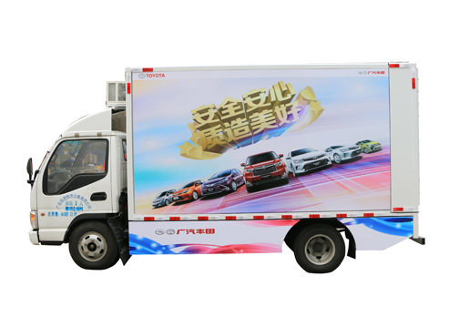小型舞臺展示車